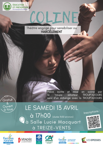 2024-04-13 – Affiche -Projet harcèlement théâtre